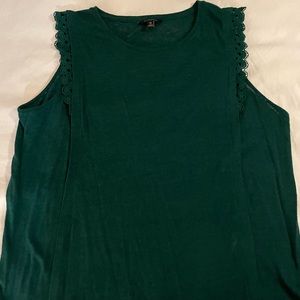 Banana Republic Green Sleeveless Top XL
